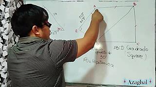 Japanese Student Teacher Nerd Creampie Triangle Fuck!
