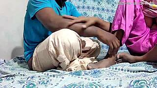 big boobs indian bhabhi begs dewar fuck doggystyle bedroom!