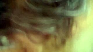 Humiliated fat pig wife teased in toilet 😩 wants cum on face desperately 💦🍑