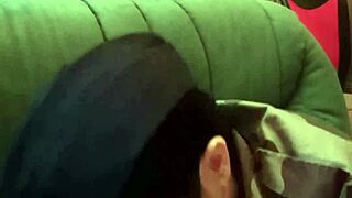 french milf marie bound and facefucked by soldier publicly