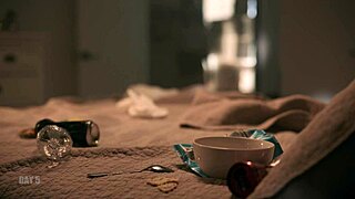 blue haired girl possessed by alien ravishes roommate