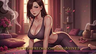 Anyavelvet's Yoga Solo Show Surprises Voyeur Boldly