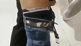 wanna see me give my ass bareback in school toilet to two teachers?