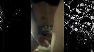 amateur shemale khora masturbates big tits long legs