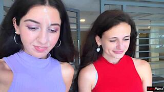 Cum on Slutty Neighbors' Cute Faces Publicly!