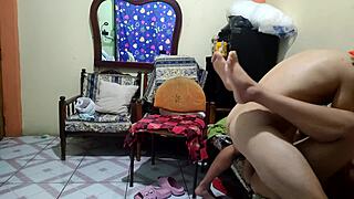 Innocent fat latina milf invites me for hot house sex