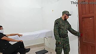 horny latina doctor seduces patient wild hospital sex