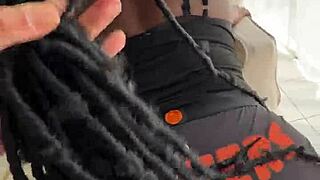 uhh ripped my tight booty shorts n took that creampie deep