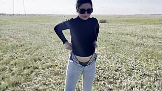 wanna see public nature pissing pads up close pov?