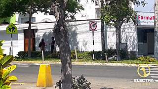 venezolana culona caught by cop streets lima workout