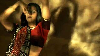 exotic indian princess sways her hips in seductive solo dance!