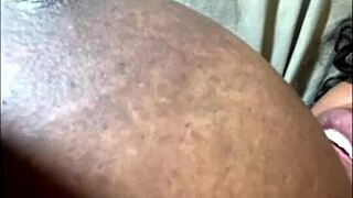 i can't resist my thick ebony teen's dripping wet pussy anymore