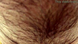 Homemade pov with muscular hairy bodybuilder couple fucking.