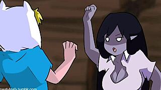 Finn finally rams Marceline's big latina goth ass anally with wild passion! 🍑🔥😈