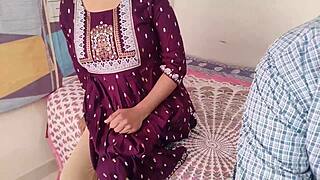 JIIJA TEACHES SALI DESI FUCK LESSONS AFTER WIFE LEAVES FOR OFFICE DOGGYSTYLE