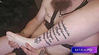 worship my curvy goddess feet sensual lotion massage