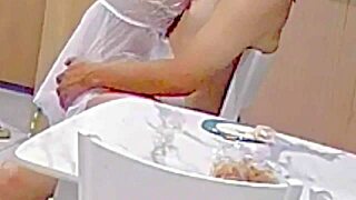 Hero sneaks in to seduce hot Vietnamese babe