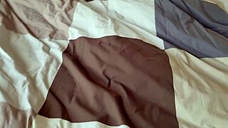 woke up horny and unloaded massive morning cumshot explosion