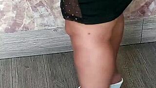 mi gordita bbw muestra tetas enormes y panocha carnosa en tanga abierta 😍