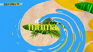 hot brunette soaks her pussy with intense sensual bisexual desire