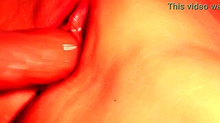 Hey, wanna see me shove that fake penis deep in her tight pussy?