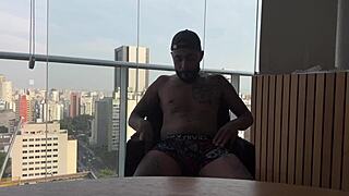 roommate's huge cock creampie for ultimate dorm relaxation