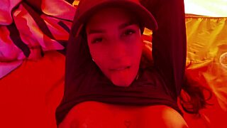 skinny big ass latina fucks rough inside beach tent moaning hard