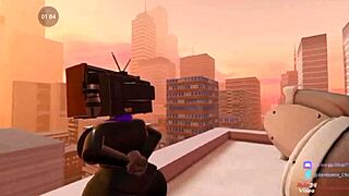 skibidi toilet adventure with 18-19 yo duo in 1on1 fun