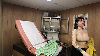 Scarlett Johnson tit consultant checks medical fetish pt 2 🔥