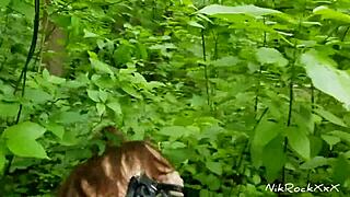 public park pickup teen gets anal fucked rough with monster cock 😈🍑💦