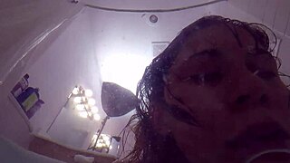 candy cruise chokes on cock in extreme pov bathtub deepthroat