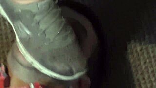 Worship My Filthy Sneakers While I Trample Your Face!