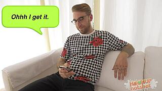 Coed Katy Kiss Pussy Packed Sneakers Deepthroat Ride