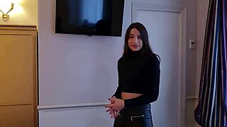 We meet anna polina again for intense threesome doggystyle and blowjobs