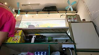 yo, that pretty babe's sexy pussy exposed on hidden work cam