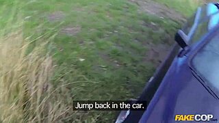 milf fishnets fucked by fake british cop
