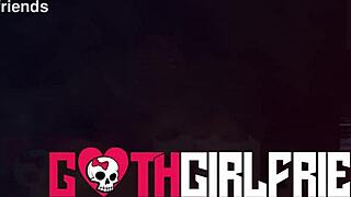 kona jade squirts endlessly on big cock in passionate goth fuck