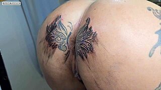 tattoo around my ass now bigger and sexier than before