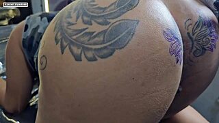 tattoo around my ass now bigger and sexier than before