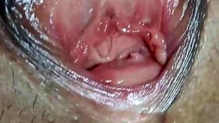 skinny wife takes anal doggystyle with natural tits bouncing