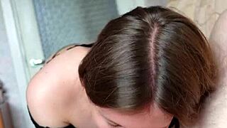 Blowjob rimjob combo—tongue deep in his asshole sloppy wet