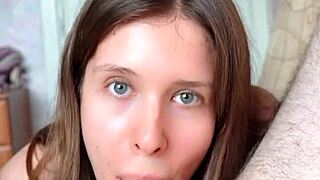 Blowjob rimjob combo—tongue deep in his asshole sloppy wet