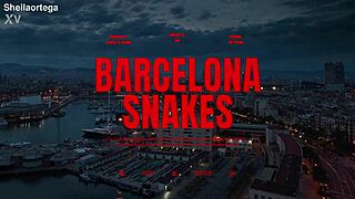 sheila ortega meets snakes in barcelona for big tits interracial action