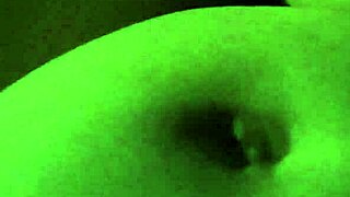 Pregnant Wife Gretala Flashes Tits in Dark