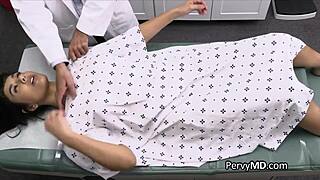 Does Latina Patient Secretly Love Doctor's Hard Doggystyle?