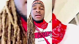 Daddy, your cum on my friend's big ebony ass makes my pussy drip!