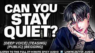 imagine us secretly fucking in movie theater backrow moaning loud