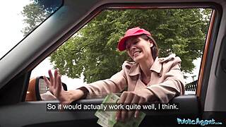 i offered shy waitress big cock more than tip in public pov