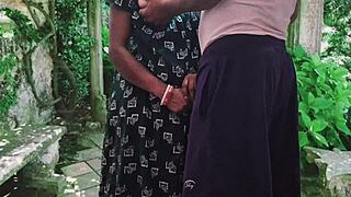 girlfriend's outdoor romp with friend