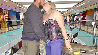 we fuck anal creampie in public mall for everyone to see! 🛍️🍑💦🔥😈